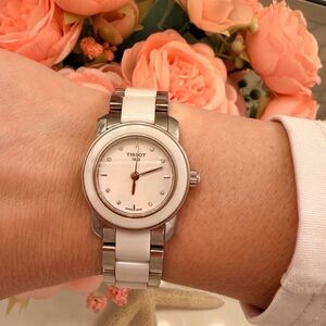 Tissot Cera white Sapphire crystal Diamond watch